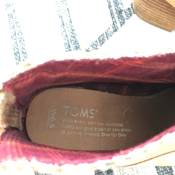 Toms Sand Leila Ankle Booties 6.5 - Picture 4 of 6